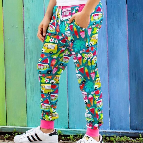 Princess awesome boy wonder anything is popsicle ice cream jogger sweatpants - Picture 2 of 5